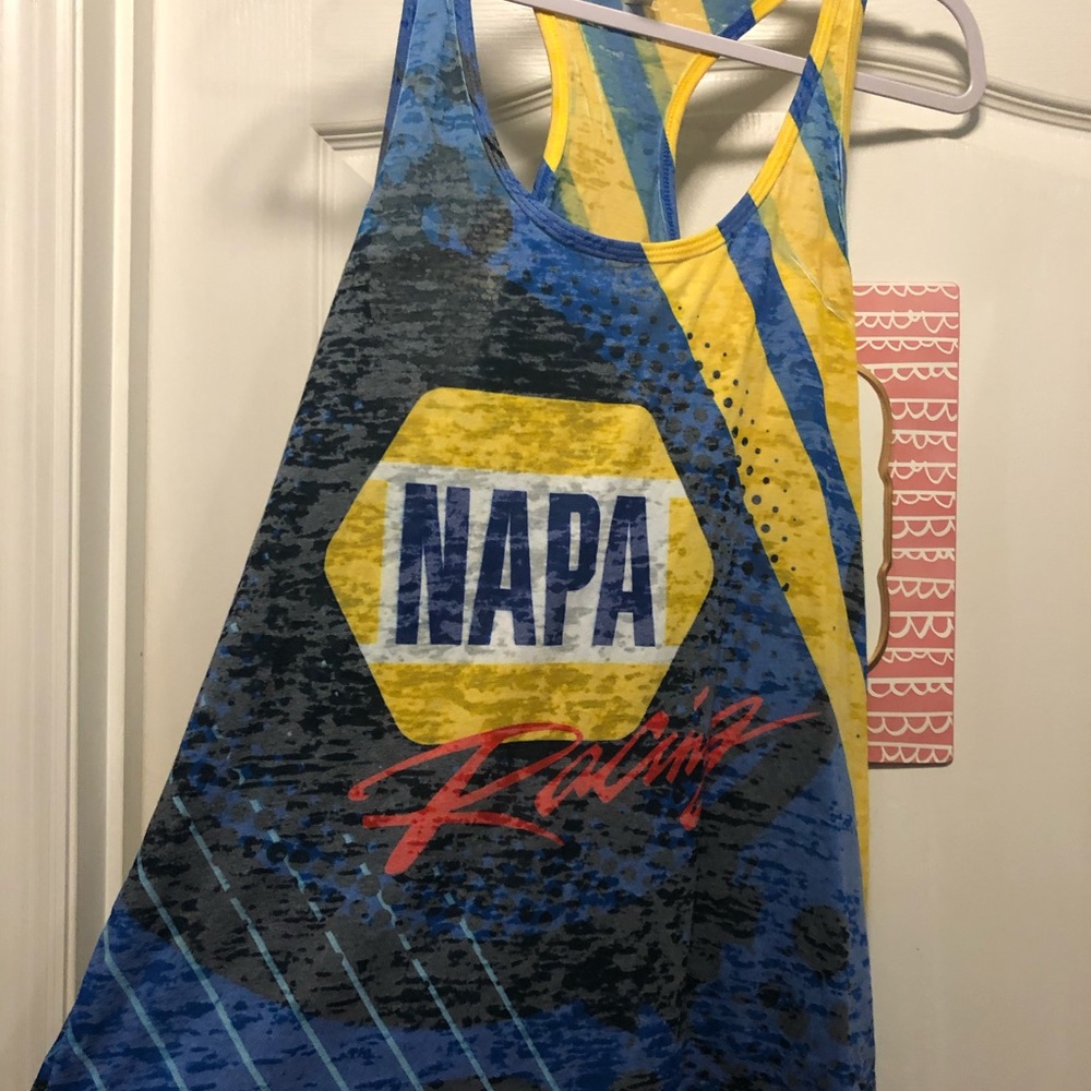 NHRA Drag Racing Ron Capps NAPA tank top